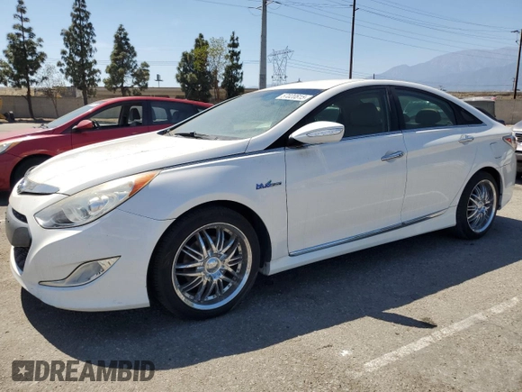 2012 Hyundai Sonata Hybrid with VIN KMHEC4A46CA042480, listed as a Copart auction lot 57020815 with 127,032 mi miles and Clean title. Bid and sale history available at DreamBid. Image 1.