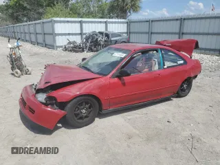 1994 Honda Civic z VIN 1HGEJ2227RL031420, wystawiony jako Copart lot #57111434 z przebiegiem 236 584 mil mil oraz Szkoda całkowita • Salvage title. Historia ofert i sprzedaży dostępna na DreamBid. Obrazek 1.