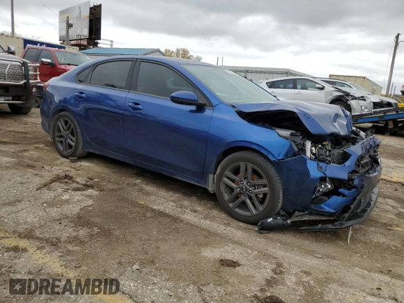 2019 Kia Forte S with VIN 3KPF34AD9KE035494, listed as a Copart auction lot 78700854 with 81,084 mi miles and Salvage Title. Bid and sale history available at carsss.com. Image 4.