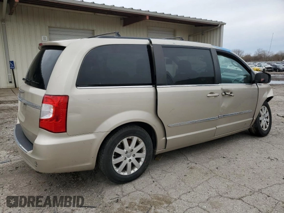 2016 Chrysler Town & Country Touring with VIN 2C4RC1BG9GR279978, listed as a Copart auction lot 51646535 with 0 mi miles and Salvage Title. Bid and sale history available at carsss.com. Image 3.