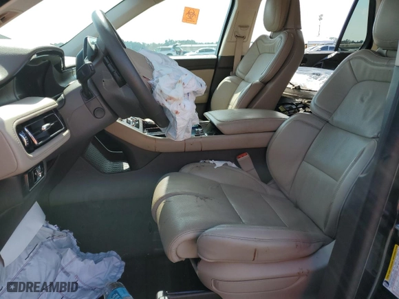 2023 Lincoln Aviator Reserve with VIN 5LM5J7WC9PGL11580, listed as a Copart auction lot 74669274 with 0 mi miles and Salvage Title. Bid and sale history available at carsss.com. Image 7.