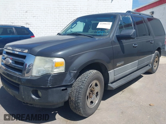 2007 Ford Expedition Max XLT z VIN 1FMFK16527LA54269, wystawiony jako IAAI lot #42208225 z przebiegiem 282 556 mil mil oraz . Historia ofert i sprzedaży dostępna na DreamBid. Obrazek 2.
