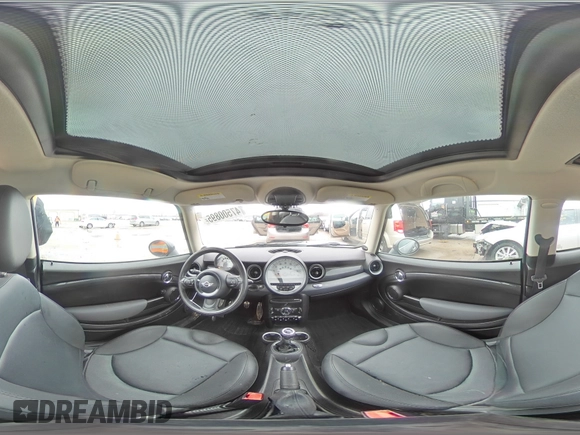 2012 MINI Hardtop S with VIN WMWSV3C53CTY25517, listed as a Copart auction lot 47500895 with 50,680 mi miles and Salvage title. Bid and sale history available at DreamBid. Image 14.
