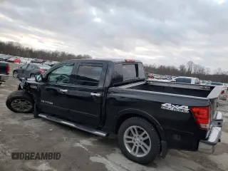 2015 Nissan Titan Pro-4X with VIN 1N6AA0EC2FN501632, listed as a Copart auction lot 84063524 with 92,342 mi miles and Salvage title. Bid and sale history available at DreamBid. Image 2.