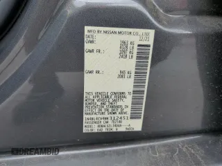 2022 Nissan Altima 2.5 SR with VIN 1N4BL4CV4NN312451, listed as a Copart auction lot 51521305 with Not Provided miles and Salvage Title. Bid and sale history available at carsss.com. Image 14.