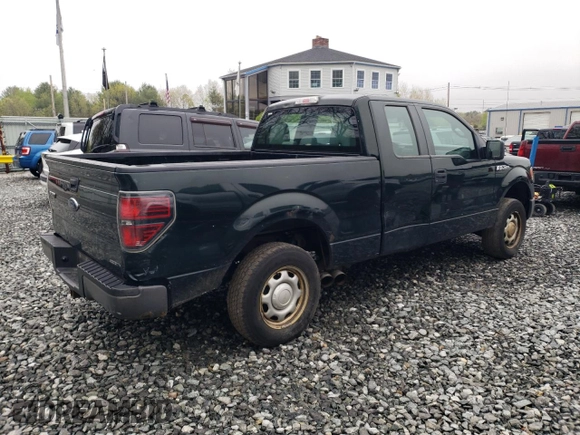 2013 Ford F-150 XL with VIN 1FTEX1CM0DFB76829, listed as a Copart auction lot 55533815 with 195,353 mi miles and Clean title. Bid and sale history available at DreamBid. Image 3.