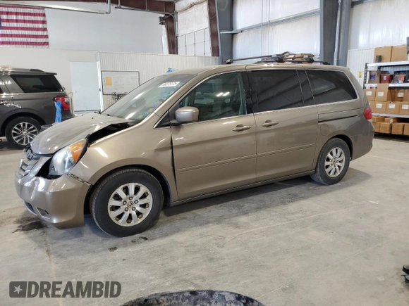 2009 Honda Odyssey EX с VIN 5FNRL38479B019599, выставлен на аукционе Copart как лот 56375175 с пробегом 241 526 миль миль и Списание • Salvage title. История ставок и продаж доступна на DreamBid. Изображение 1.