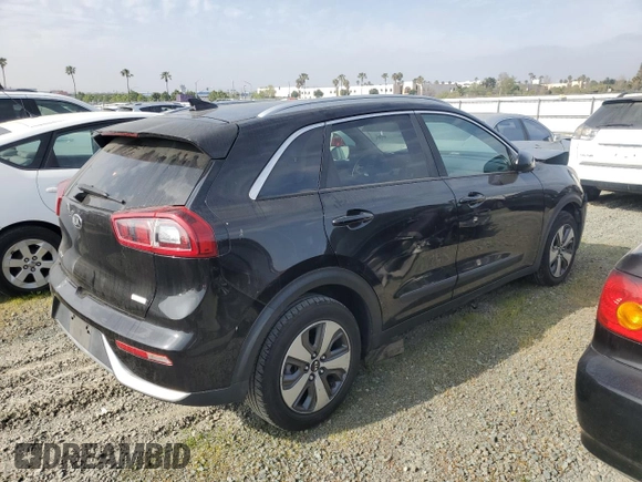 2018 Kia Niro LX with VIN KNDCB3LC3J5164717, listed as a Copart auction lot 52824605 with 82,074 mi miles and Salvage Title. Bid and sale history available at carsss.com. Image 3.
