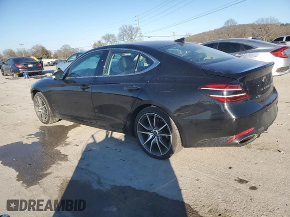 2022 Genesis G70 3.3T с VIN KMTG54TE9NU082441, выставлен на аукционе Copart как лот 88788925 с пробегом 42 223 миль миль и Списание • Salvage title. История ставок и продаж доступна на DreamBid. Изображение 2.