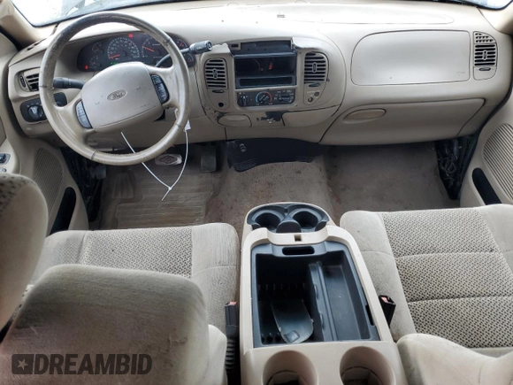 2001 Ford F-150 XL with VIN 1FTRX17L51NA83857, listed as a Copart auction lot 62759145 with 215,961 mi miles and Salvage title. Bid and sale history available at DreamBid. Image 8.