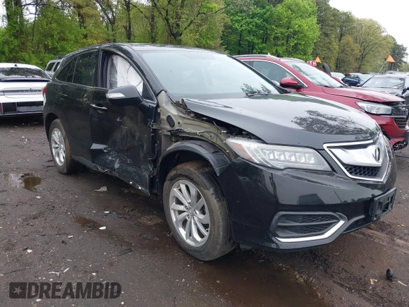 2017 Acura RDX w/Technology Pkg with VIN 5J8TB4H56HL032364, listed as a IAAI auction lot 42197566 with 83,450 mi miles. Bid and sale history available at carsss.com. Image 1.