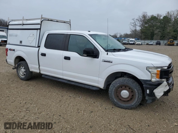 2018 Ford F-150 XL with VIN 1FTFW1E5XJKF95108, listed as a Copart auction lot 88922725 with 161,180 mi miles and Clean Title. Bid and sale history available at DreamBid. Image 4.