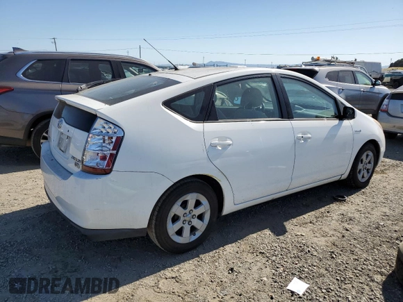 2007 Toyota Prius z VIN JTDKB20U477605335, wystawiony jako Copart lot #58747595 z przebiegiem 129 979 mil mil oraz Szkoda całkowita • Salvage title. Historia ofert i sprzedaży dostępna na DreamBid. Obrazek 3.