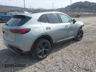 2023 Buick Envision Essence with VIN LRBFZPR45PD170841, listed as a IAAI auction lot 41853997 with 17,981 mi miles. Bid and sale history available at carsss.com. Image 4.