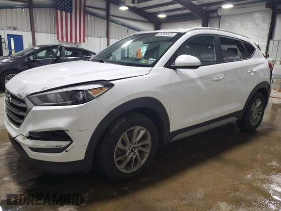 2018 Hyundai Tucson SEL with VIN KM8J3CA41JU713882, listed as a Copart auction lot 56280825 with 140,463 mi miles and Salvage title. Bid and sale history available at DreamBid. Image 1.