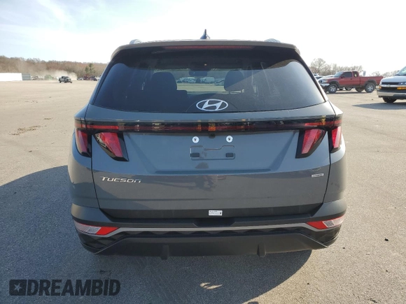 2024 Hyundai Tucson SEL with VIN 5NMJBCDE0RH422661, listed as a Copart auction lot 52738795 with 11,297 mi miles and Clean Title. Bid and sale history available at carsss.com. Image 6.