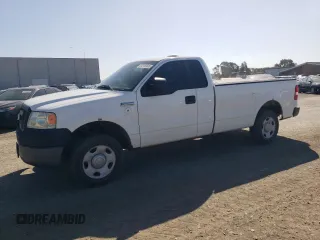 2007 Ford F-150 XL with VIN 1FTRF12W07KD42379, listed as a Copart auction lot 54146995 with 168,649 mi miles and Clean Title. Bid and sale history available at carsss.com. Image 1.