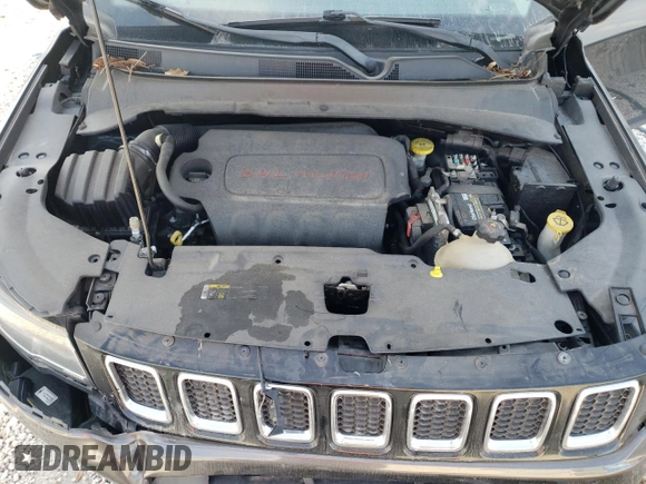 2020 Jeep Compass Limited with VIN 3C4NJCCB9LT122669, listed as a Copart auction lot 52720155 with 74,282 mi miles and Clean Title. Bid and sale history available at carsss.com. Image 11.