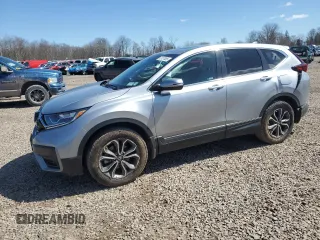 2021 Honda CR-V EX with VIN 2HKRW2H52MH627258, listed as a Copart auction lot 53127085 with 52,127 mi miles and Salvage Title. Bid and sale history available at carsss.com. Image 1.