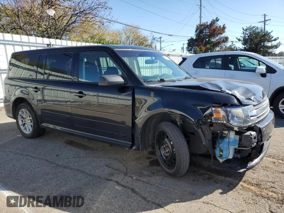 2016 Ford Flex SE with VIN 2FMGK5B81GBA12204, listed as a Copart auction lot 73691154 with 134,369 mi miles and Salvage Title. Bid and sale history available at carsss.com. Image 4.