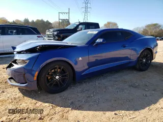 2019 Chevrolet Camaro 1LS with VIN 1G1FB1RX2K0125765, listed as a Copart auction lot 82856424 with 86,499 mi miles and Salvage Title. Bid and sale history available at carsss.com. Image 1.