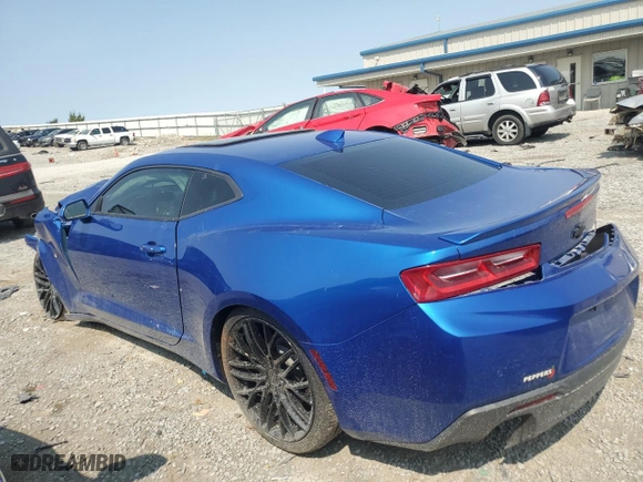 2018 Chevrolet Camaro 2LT with VIN 1G1FD1RS6J0121229, listed as a Copart auction lot 69922754 with 0 mi miles and Salvage Title. Bid and sale history available at carsss.com. Image 2.