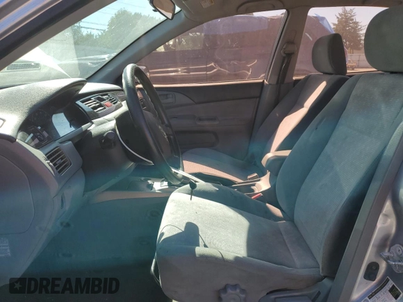 2005 Mitsubishi Lancer ES with VIN JA3AJ26E95U024716, listed as a Copart auction lot 75206274 with 192,584 mi miles and Salvage Title. Bid and sale history available at carsss.com. Image 7.