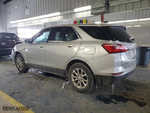 2020 Chevrolet Equinox LT with VIN 2GNAXKEV8L6160520, listed as a Copart auction lot 45737775 with 135,873 mi miles and Salvage Title. Bid and sale history available at carsss.com. Image 2.