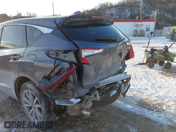 2020 Acura RDX Technology with VIN 5J8TC2H53LL017914, listed as a IAAI auction lot 41379471 with 40,740 mi miles and . Bid and sale history available at DreamBid. Image 6.