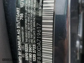 2013 Mercedes-Benz E-Class E 350 Luxury with VIN WDDHF8JBXDA719617, listed as a Copart auction lot 50721255 with 119,710 mi miles and Salvage Title. Bid and sale history available at carsss.com. Image 12.