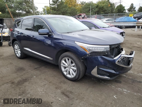 2020 Acura RDX with VIN 5J8TC2H37LL004341, listed as a Copart auction lot 71061613 with 38,953 mi miles. Bid and sale history available at carsss.com. Image 4.