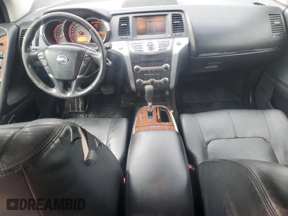 2009 Nissan Murano SL with VIN JN8AZ18W99W200589, listed as a Copart auction lot 54406135 with 256,755 mi miles and Salvage Title. Bid and sale history available at DreamBid. Image 8.