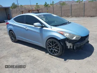 2012 Hyundai Elantra Limited with VIN KMHDH4AEXCU351048, listed as a IAAI auction lot 42618873 with 215,748 mi miles and . Bid and sale history available at DreamBid. Image 1.