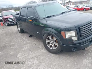 2012 Ford F-150 XL with VIN 1FTFW1ET2CFA65824, listed as a IAAI auction lot 41831216 with 220,258 mi miles. Bid and sale history available at carsss.com. Image 1.