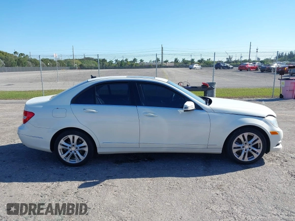 2012 Mercedes-Benz C-Class C 300 Sport with VIN WDDGF8BB6CA653415, listed as a IAAI auction lot 41742153 with 77,975 mi miles. Bid and sale history available at carsss.com. Image 13.