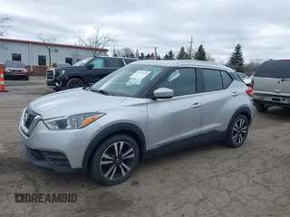 2020 Nissan Kicks SV with VIN 3N1CP5CV1LL502166, listed as a IAAI auction lot 41737870 with 49,722 mi miles. Bid and sale history available at carsss.com. Image 2.