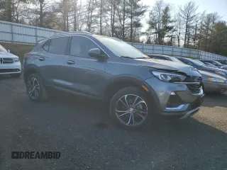 2020 Buick Encore GX Essence with VIN KL4MMGSL8LB119620, listed as a Copart auction lot 84553714 with 13,465 mi miles and Salvage title. Bid and sale history available at DreamBid. Image 4.