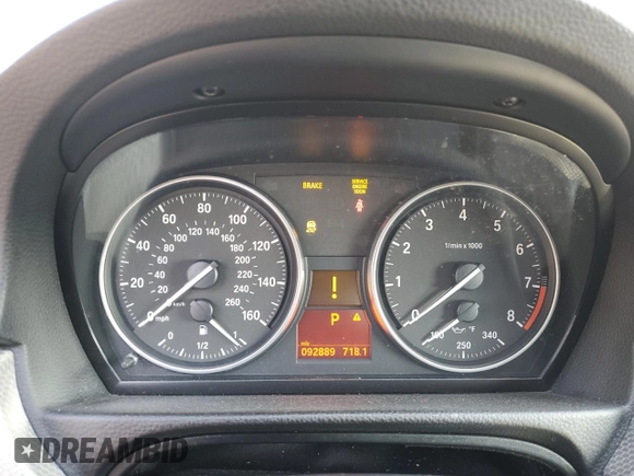 2012 BMW 3 Series 335i xDrive with VIN WBAKF9C5XCE859622, listed as a Copart auction lot 47178195 with 92,889 mi miles and Salvage Title. Bid and sale history available at carsss.com. Image 9.