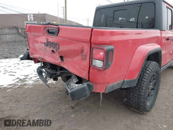 2021 Jeep Gladiator Willys с VIN 1C6HJTAG6ML550649, выставлен на аукционе IAAI как лот 41530585 с пробегом 119 002 миль миль и . История ставок и продаж доступна на DreamBid. Изображение 18.