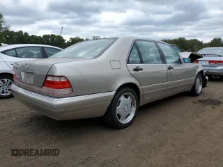 1999 Mercedes-Benz S-Class with VIN WDBGA43G3XA428658, listed as a Copart auction lot 72226714 with 131,441 mi miles and Salvage Title. Bid and sale history available at carsss.com. Image 3.