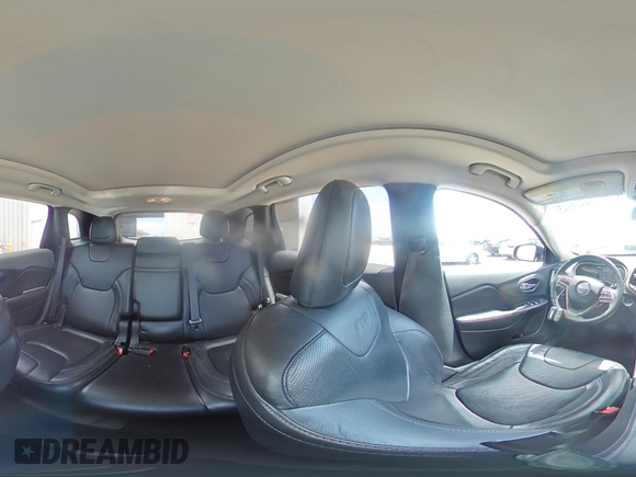 2014 Jeep Cherokee Limited with VIN 1C4PJLDB1EW154245, listed as a Copart auction lot 54428845 with 122,370 mi miles and Salvage Title. Bid and sale history available at DreamBid. Image 15.