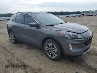 2021 Ford Escape SEL with VIN 1FMCU9H68MUB09069, listed as a Copart auction lot 58760215 with 27,694 mi miles and Salvage title. Bid and sale history available at DreamBid. Image 4.