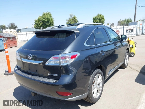 2010 Lexus RX 450h with VIN JTJBC1BA8A2412892, listed as a IAAI auction lot 42203839 with 239,729 mi miles and . Bid and sale history available at DreamBid. Image 4.