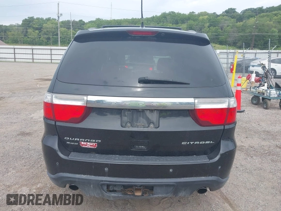 2013 Dodge Durango Citadel with VIN 1C4SDJET3DC563618, listed as a IAAI auction lot 42828144 with 202,648 mi miles and . Bid and sale history available at DreamBid. Image 16.