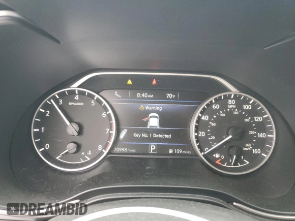 2016 Nissan Maxima SV z VIN 1N4AA6AP9GC425053, wystawiony jako Copart lot #53731935 z przebiegiem 70 998 mil mil oraz Szkoda całkowita • Salvage title. Historia ofert i sprzedaży dostępna na DreamBid. Obrazek 9.