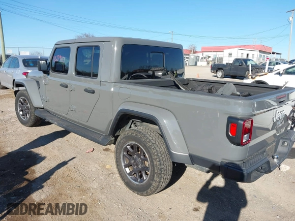 2021 Jeep Gladiator Overland with VIN 1C6HJTFG0ML507773, listed as a IAAI auction lot 41617970 with 95,816 mi miles and . Bid and sale history available at DreamBid. Image 3.