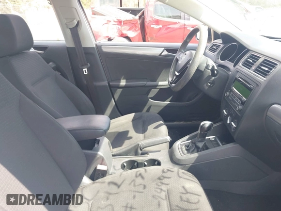 2015 Volkswagen Jetta Sedan 1.8T SE with VIN 3VWD17AJXFM249990, listed as a IAAI auction lot 41810073 with 127,683 mi miles. Bid and sale history available at carsss.com. Image 5.