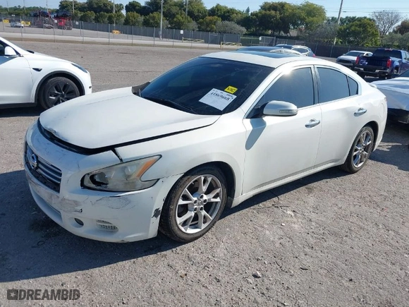 2012 Nissan Maxima 3.5 S with VIN 1N4AA5AP0CC869779, listed as a IAAI auction lot 41869668 with 178,122 mi miles. Bid and sale history available at carsss.com. Image 2.