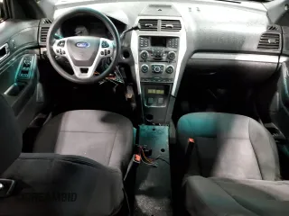 2015 Ford Utility Police Interceptor with VIN 1FM5K8AR6FGC52505, listed as a Copart auction lot 61448574 with 0 mi miles and Salvage Title. Bid and sale history available at carsss.com. Image 8.