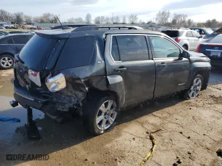 2017 GMC Terrain SLE with VIN 2GKALNEK7H6158989, listed as a Copart auction lot 45750973 with 0 mi miles and Salvage Title. Bid and sale history available at carsss.com. Image 3.